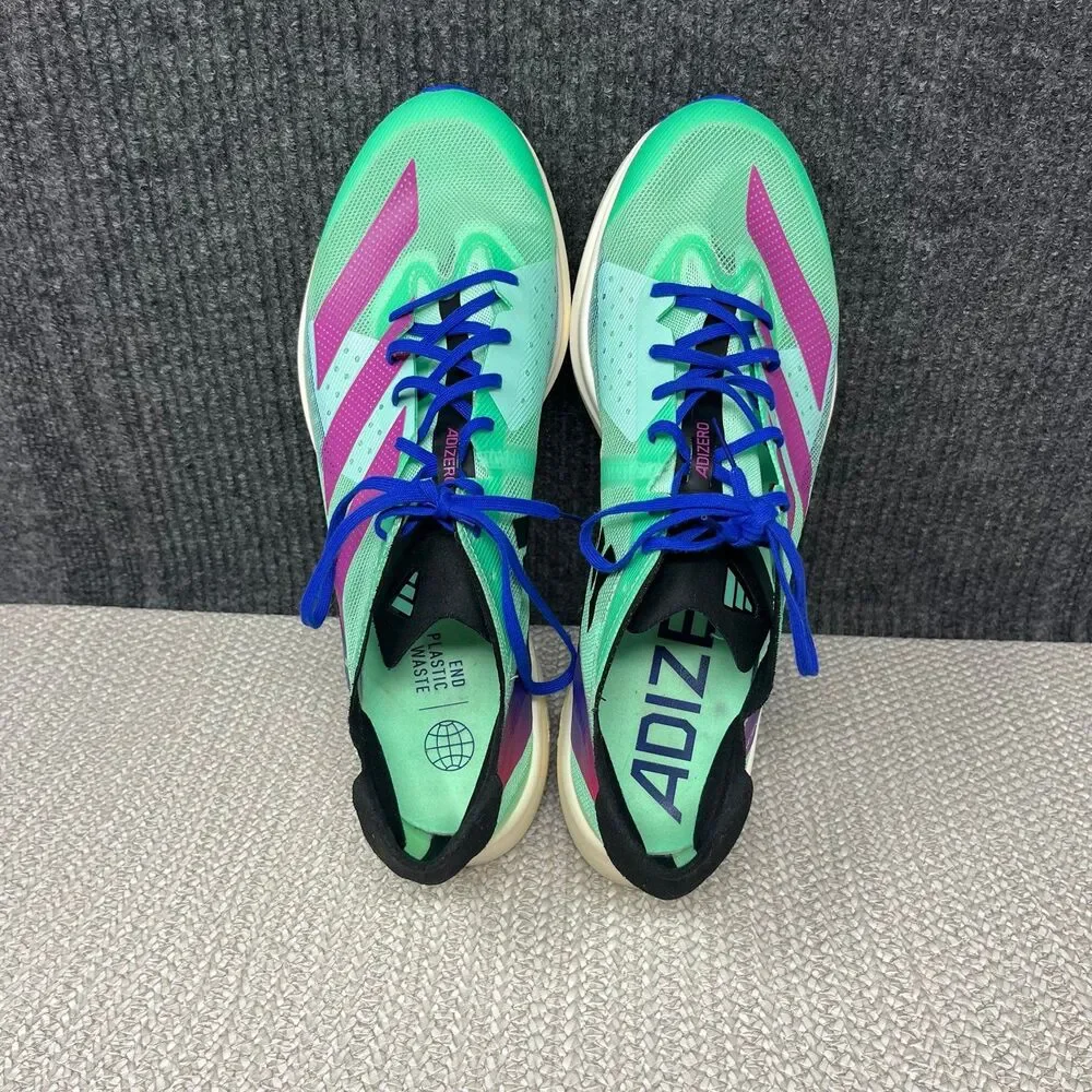 Adidas Adizero Takumi Sen 9 Pulse Mint Sail Green Running Shoes Mens 11.5 GV9094
